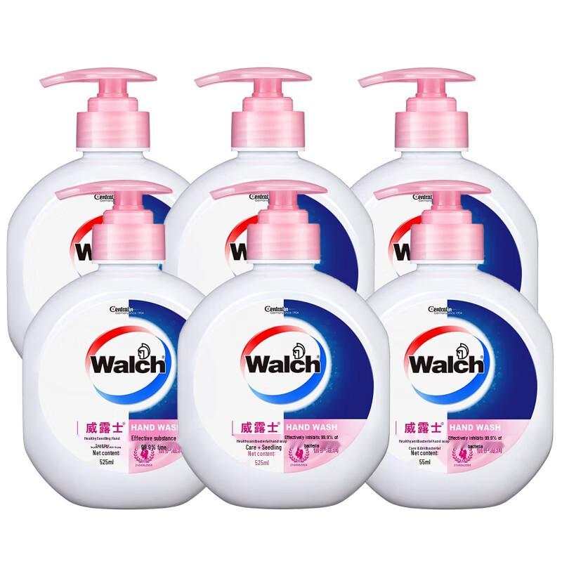

Walch Healthy Antibacterial Moisturizing Hand Soap - 6 x 525ml Pack
