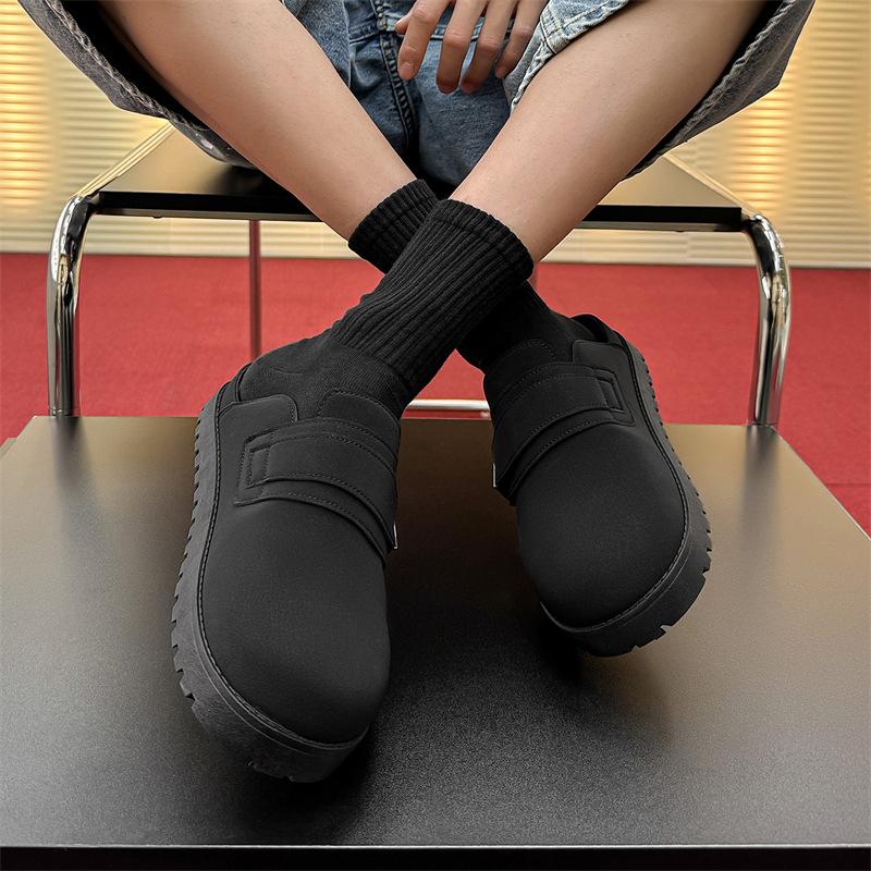 Nové pánské pantofle niche mango hlava nízké poloviční nazouváky líná osoba jednopatrové taška hlava nazouváky muži Z502