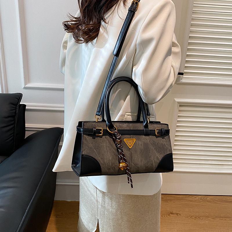 Außenauftrag hochwertige Textur tragbare kleine Tasche Damen 2025 neue trendige Temperament vielseitige einzelne Schulter Umhänge kleine quadratische Tasche