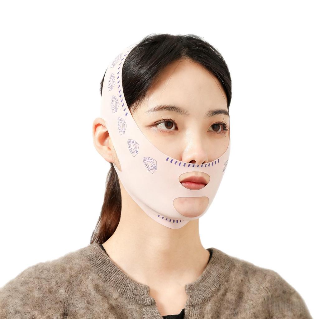 Fascia Dimagrante V-Face: Riduttore doppio mento e Maschera scolpente viso