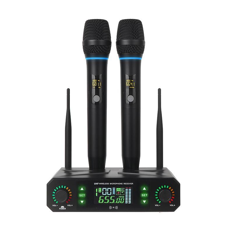 

Wireless One to Two Microphone Home Meeting KTV Entertainment Stage Performance