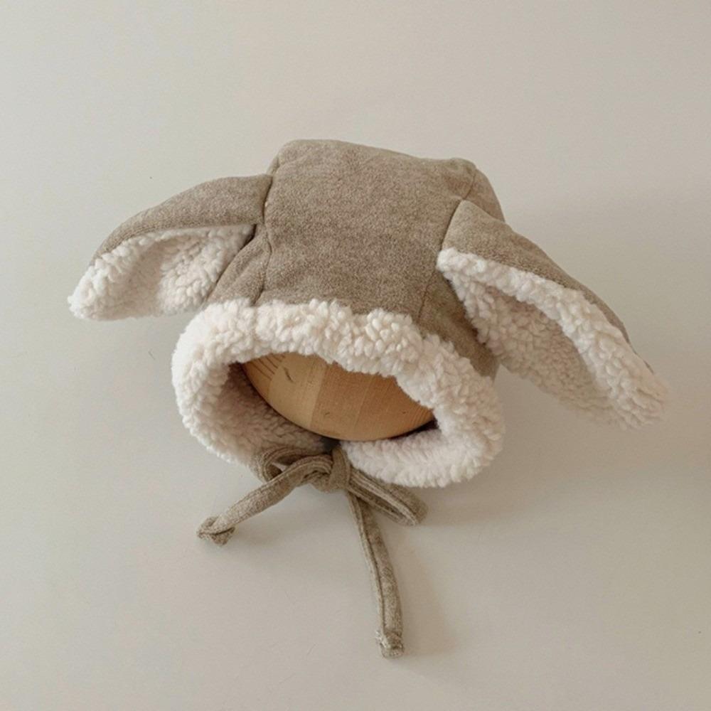 Cute Baby Beanie Cap Winter Ear Protection Hat Lovely Rabbit Ear Hat  Kids