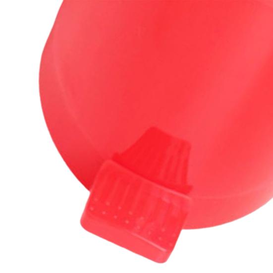 Mülleimer Große Kapazität Gute Tragfähigkeit Exquisite Form Praktisch Hohe Haltbarkeit Dekorativ Kunststoff Erdbeer-Stil Abfallbehälter Müll