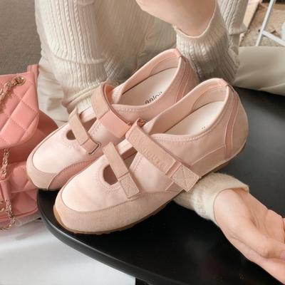Modne Baleriny Damskie Sportowe Buty Codzienne Nowe Wiosna Jesień Mary Jane Moda Wygodne Oddychające Zewnętrzne Buty do Chodzenia Sneakersy