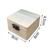 8*8*4.5cm Storage Box Box High Quality Natural Plain