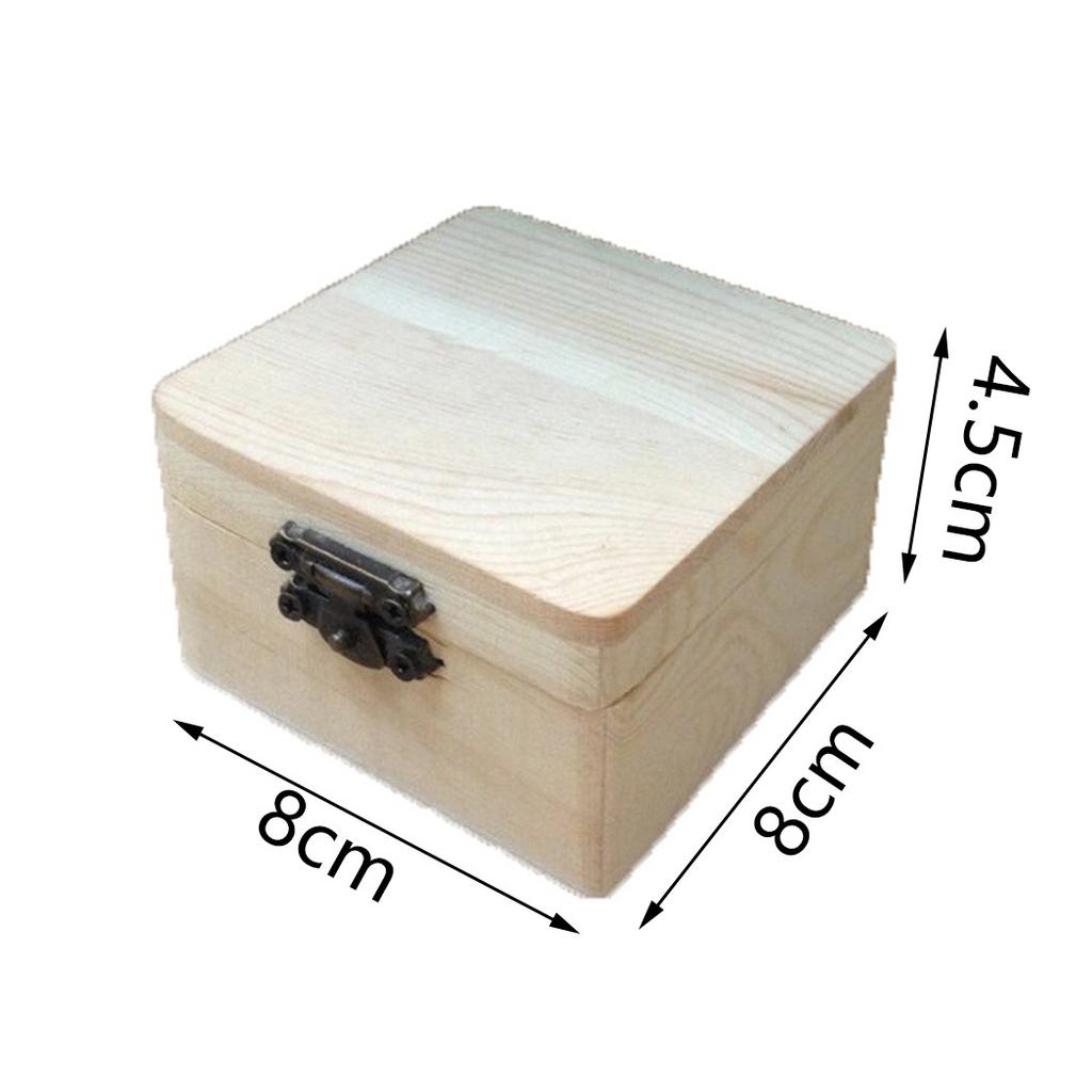 8*8*4.5cm Storage Box Box High Quality Natural Plain