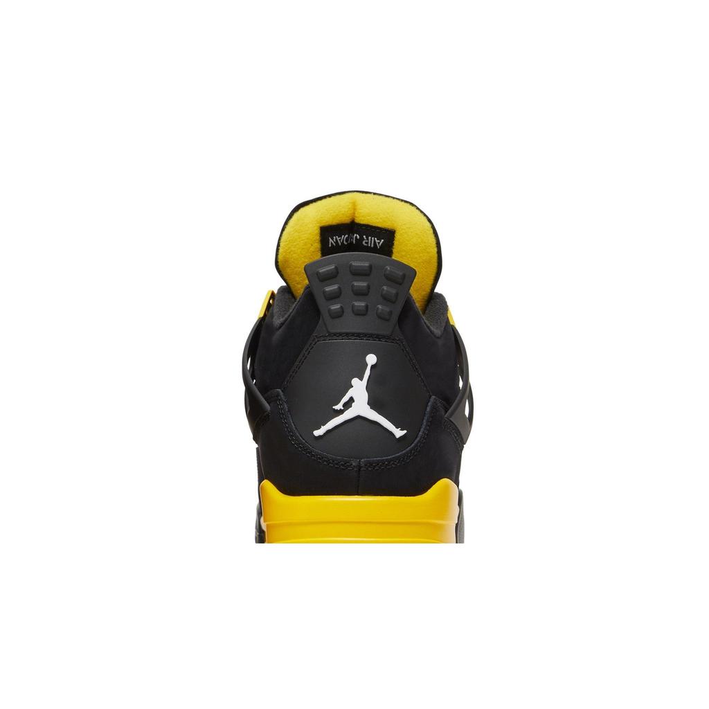 Air Jordan 4 Retro 'Thunder' 2023 (Unisex) Černá / Tour Yellow Vintage basketbalové boty DH6927 017