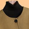 Autumn New Silhouette New Versatile Double-sided Woolen Coat Coat Women's Double-sided Wool Coat