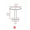Transparent Acrylic Round Cake Stand for Desserts, Cupcake Rack, Pastry Candy Display Stand for Wedding, Event, Birthday Party
