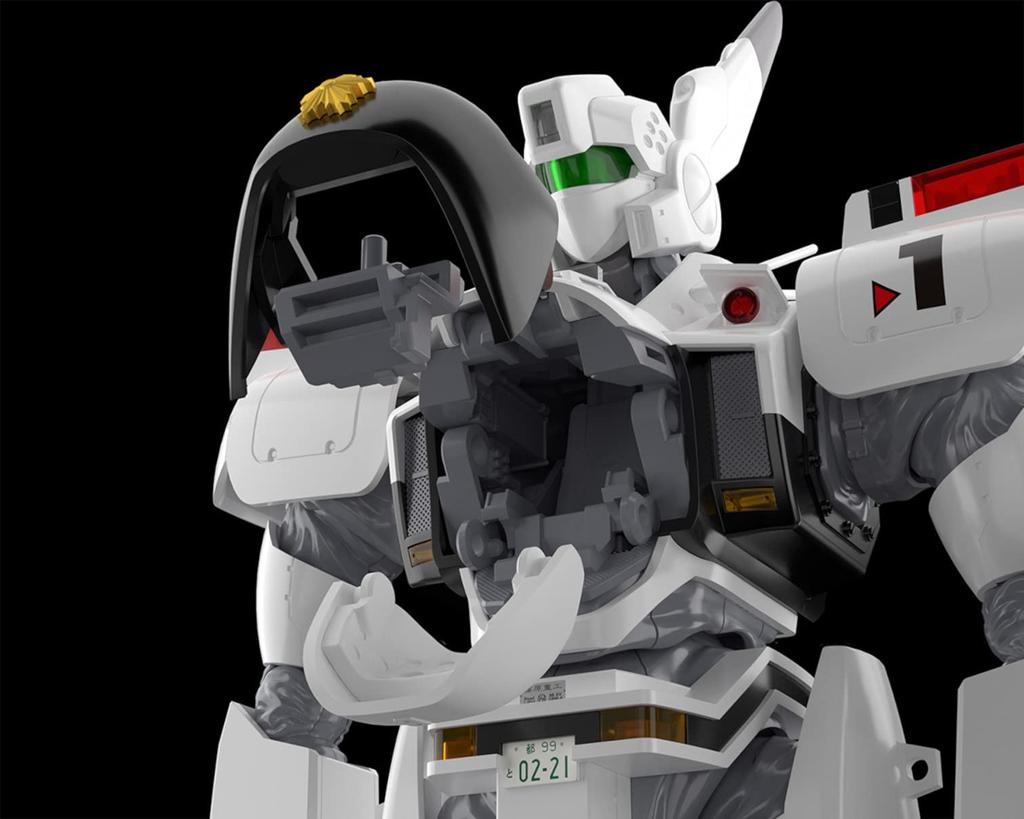 AOSHIMA Mobile Police Patlabor AV-98 Ingram Unit 1, Approximately 190mm Tall, 1/43 Scale, Pre-Colored Plastic Model, MP-01