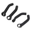 Bike Handlebar End Aluminum Alloy Labor Saving Lightweight Comfortable Grip Bike Horn Bar Extender E