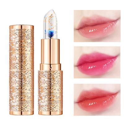 Warmer, farbwechselnder Lippenstift, 3 g, langanhaltendes Make-up, pflegender, feuchtigkeitsspendender Lippenstift, farbanpassender Lippenbalsam