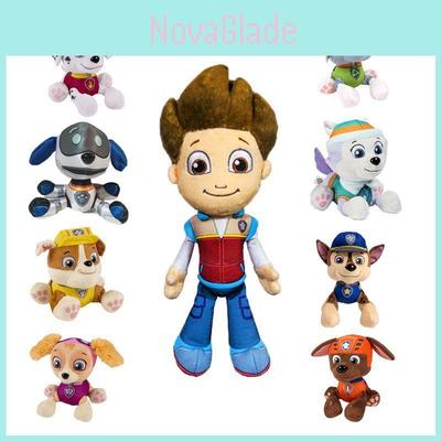 Adoráveis Peluches da Patrulha Pata Apresentando Ryder Marshall Rubble Chase Rocky Zuma Skye