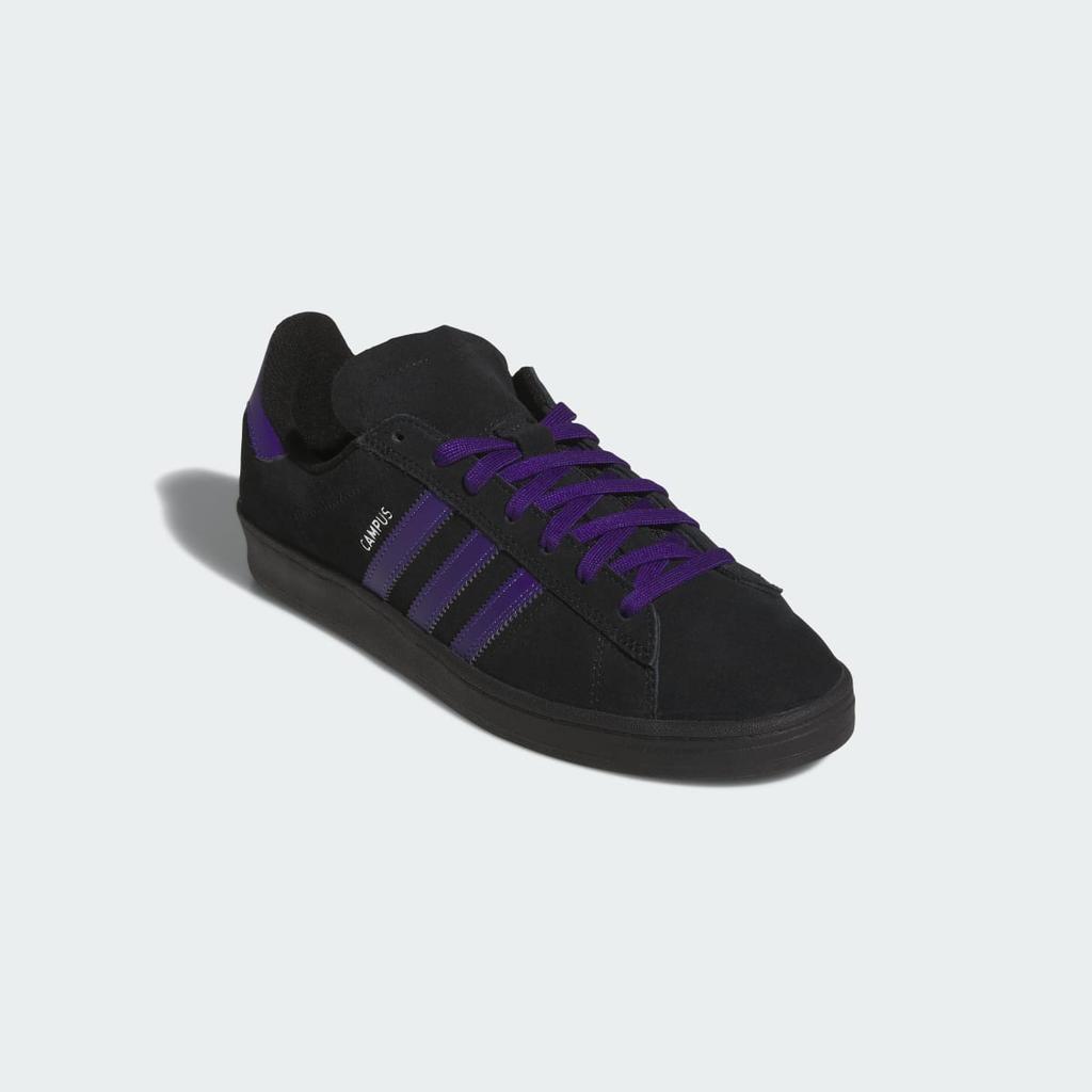 adidas CAMPUS ADV KK0247 Unisex Originals Sneakers Collegiate Purple / Core Black / Silver Metallic