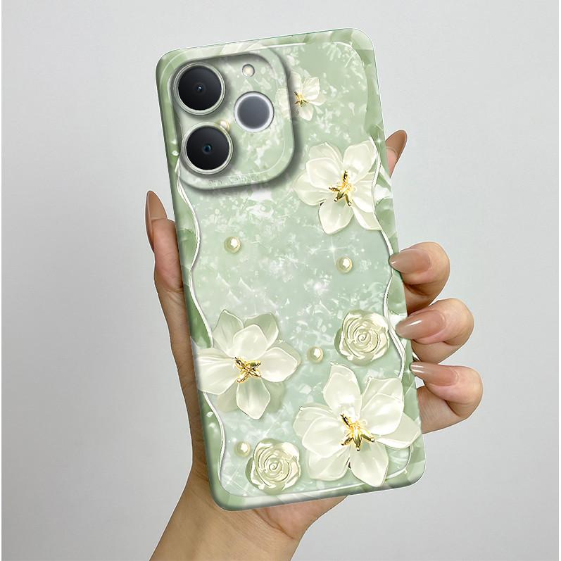 For Realme Note 70T Phone Case Aesthetic Butterfly Flower Anti Drop Protection Covers For Realme Note 70 T Note70T Bumper Casing