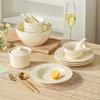 Kangbach Embossed Ceramic Dinnerware Set