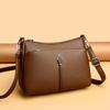 High Quality Soft Leather Handbag Women Luxury Purses Female Bag Designer Brand Ladies Shoulder Crossbody Bag Midlife Mom Bag