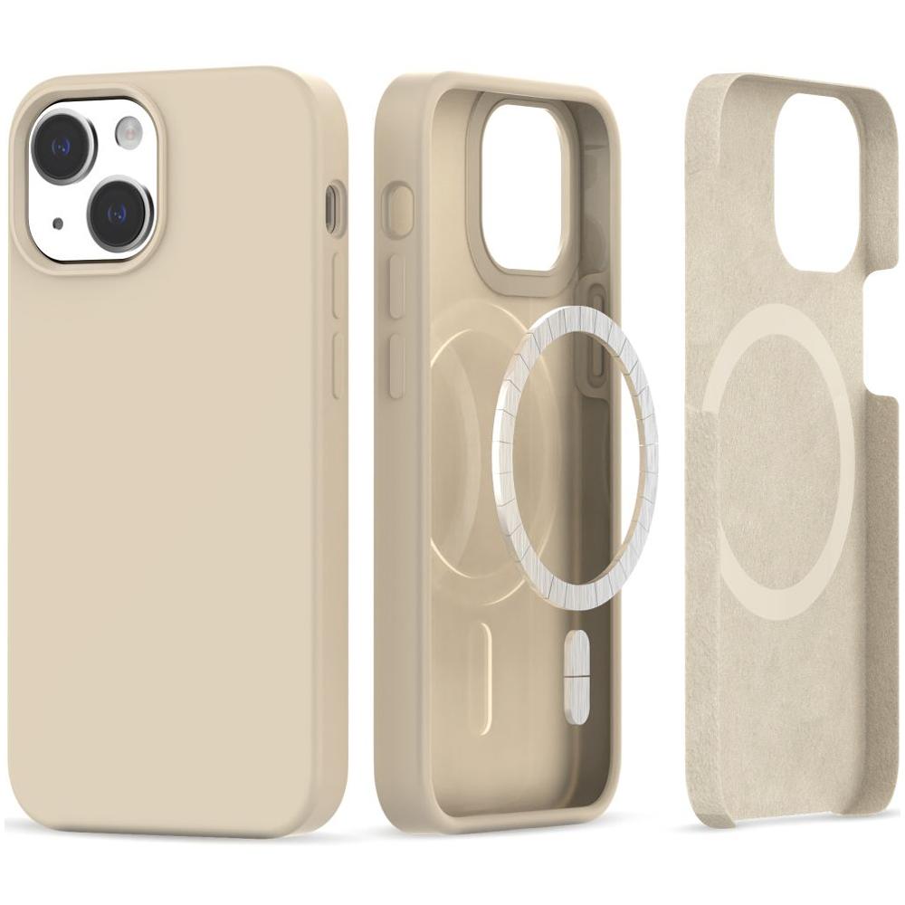 Tech-Protect Silicone Magsafe Iphone 13 / 14 Beige