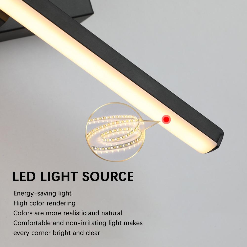 LED Rechargeable Wall Lamp Dimmable Rotatable Adjustable Angle For Living Room Bedroom Bedside Corridor Study Room Indoor Light