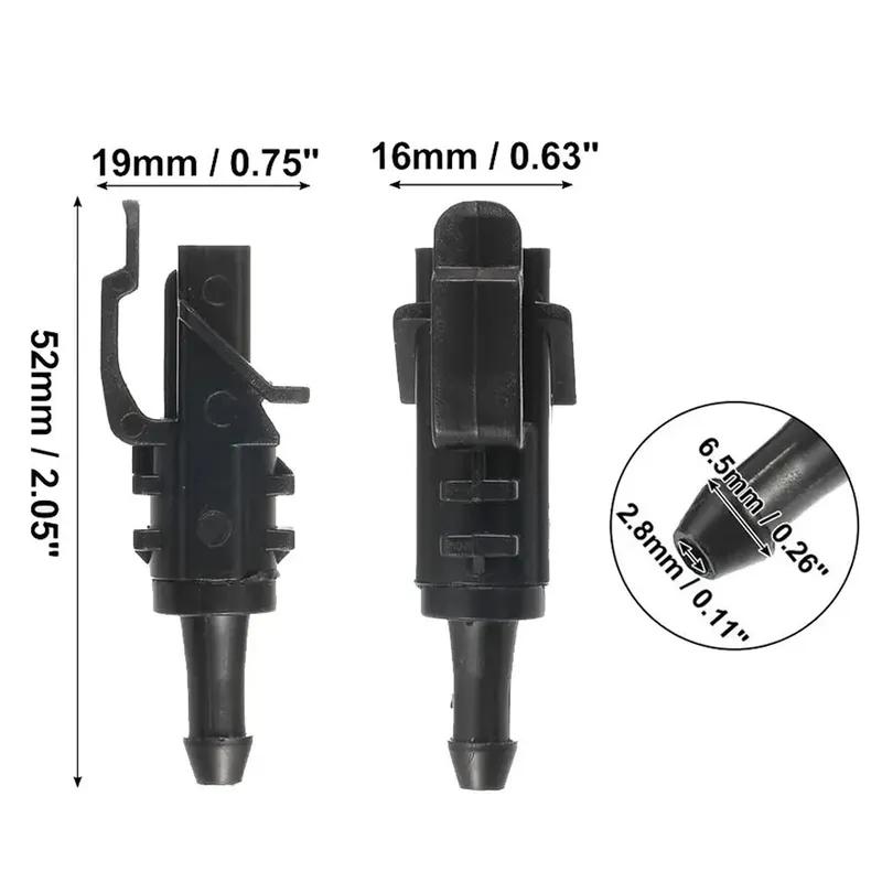 2Pcs Front Windshield Washer Jet Nozzle Sprayer Kits OE 98630-2L100 Auto Accessories For Hyundai I30 Elantra Touring 2007-2012