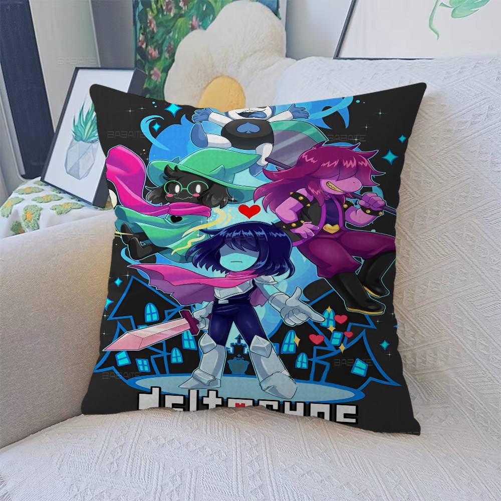 Anime Designs Game U-Undertale Vintage Stitch Lucky Dragon pillow cover sofa cushion cover home room decoration children gift