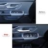 Window Lift Switch Button Panel Cover Trim for Dodge Ram 1500 2018+ Accessories