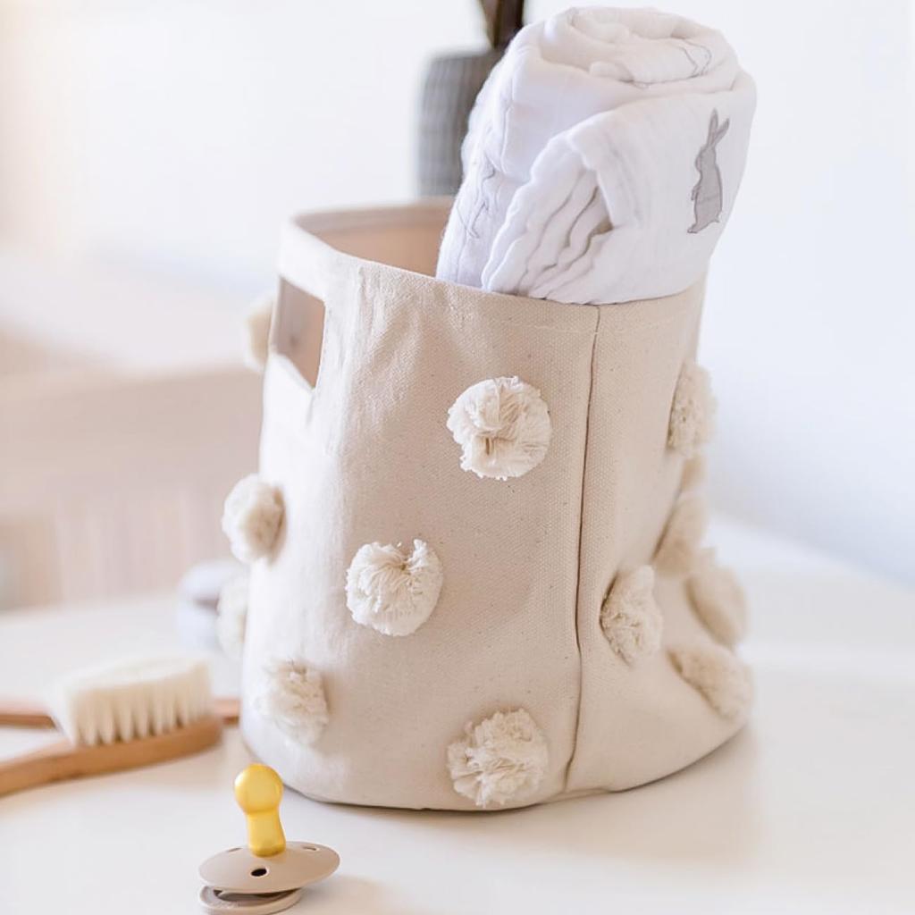 Pehr Stylish Foldable Storage Perfect for Displaying and Small MINI Rose PPM21 (Pair) Box, Diapers, Toys, More, Size, Storage, Pink,