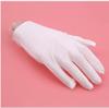 10 Par Vita Arbetsförsäkring Bomullstyg Tunna Etikettinspektionshandskar