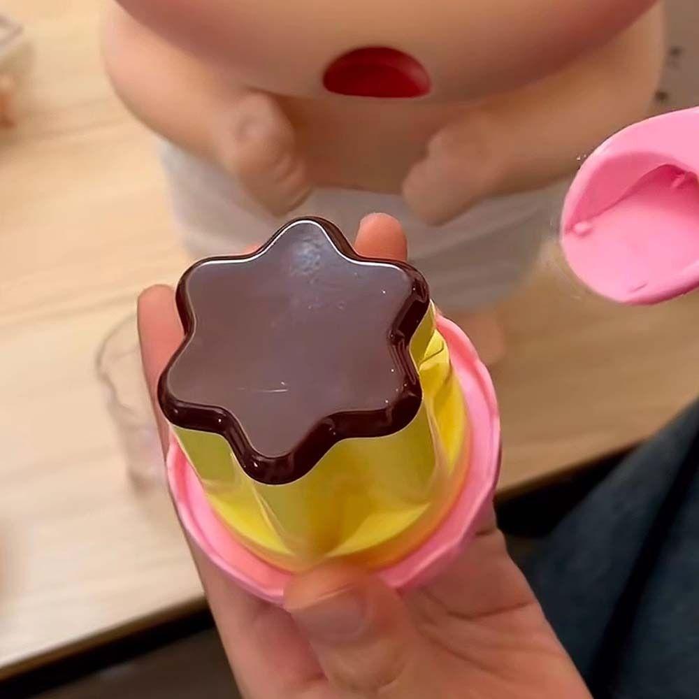 Role Play Pudding Feeding Toy Simulation Play House Toys Strawberry Pudding Toy  for Friend