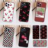 Cherry Pattern Case For Samsung Galaxy S26 S23 Ultra S20 S21 S22 S24 S25 Plus S10 S25 FE Back Cover Shell