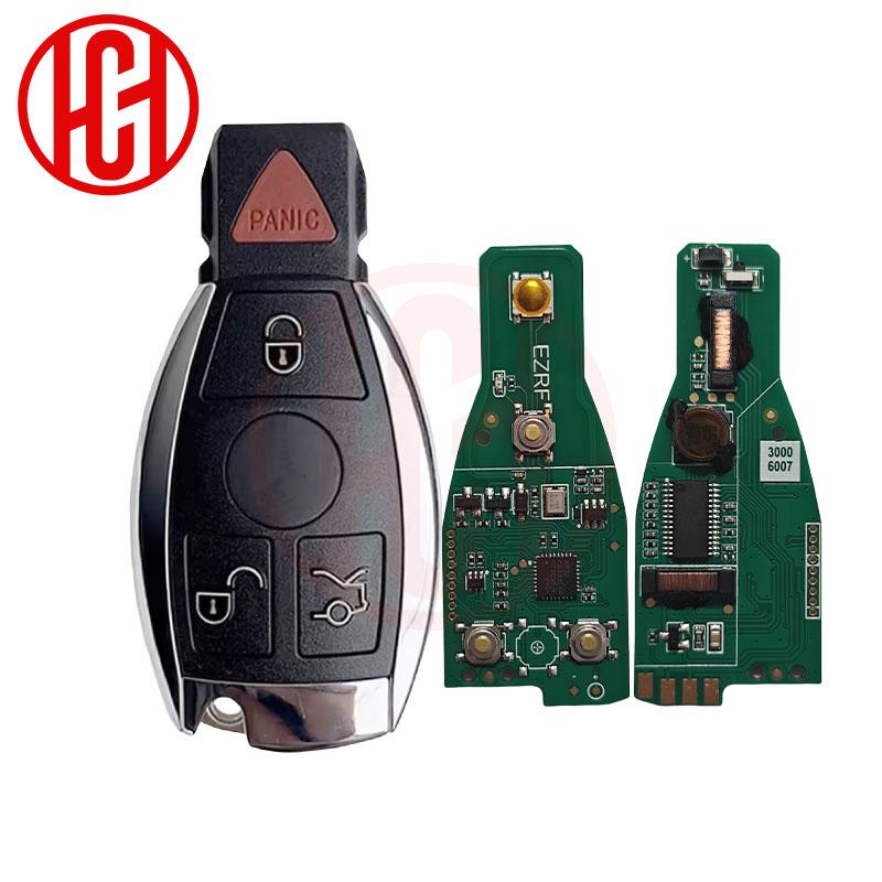 2 Battery 315/433MHZ NEC Chip Remote Car Key For Mercedes Benz C E S Class CLS W204 W202 W212 W211 W203 W205 3/4 Buttons