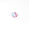 5pcs Heart Glass Beads Colorful Hand Painted Lampwork Loose Beads for Jewelry Making DIY Necklace Bracelets Earrings Accessories