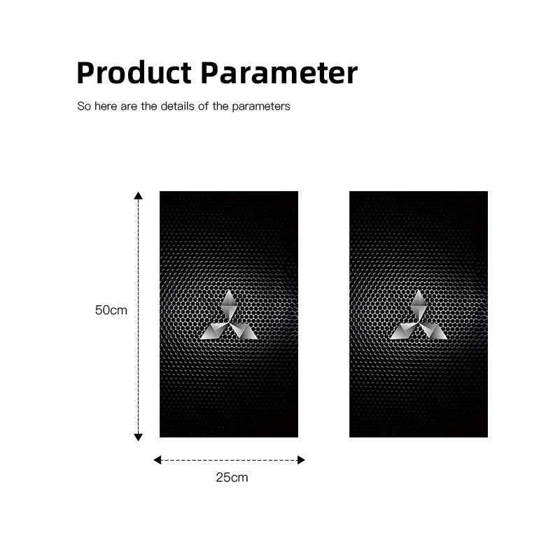 Autoaufkleber B-Säule Mittelstange Dekoration Abdeckung PET-Aufkleber Auto Zubehör Für Mitsubishi Eclipse Lancer Outlander ASX Colt