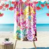 Hidden Key Precure Print Beach Towel, Large Soft Quick Dry Towel for Beach Camping Swimming