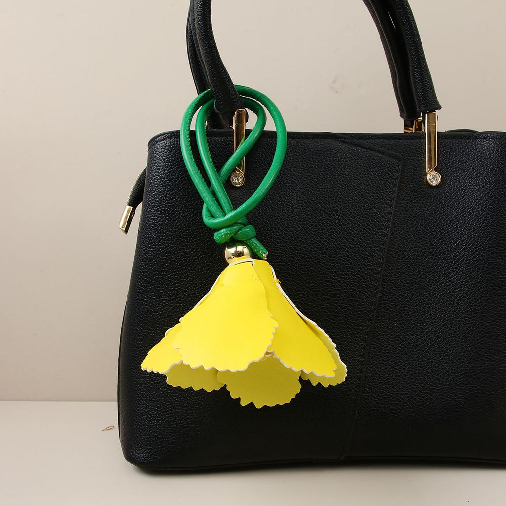 New Luo Jia Paula Premium Sense Fresh Fruit Floral Series Tulip Bag Pendant Keychain