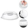 Microwave Oven Cover Food Kitchen Accessory -proof Meal Top Household Pp Protector Transparent Lid Practical