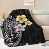 Hawaii orchid flower patterns Blanket for Sofa Bed Travel Camping Living Room Office Conditioning Blanket for All Seasons Gifts