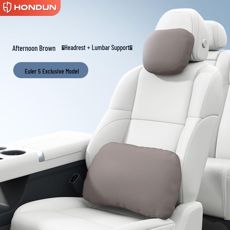 ORA 5-Headrest Lumbar & Neck Support Pillow for Car Interior Modification