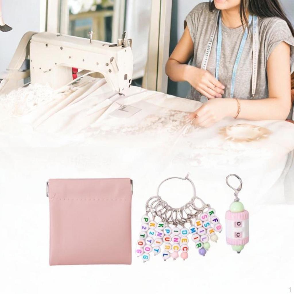 Crochet Marker Locking Stitch for