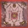 Used Hermes Carre PARURES EQUESTRES Scarf 84B