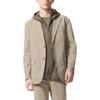 Solid Color Single-Breasted Long Sleeve Suit Men Suits Beige 444557-32