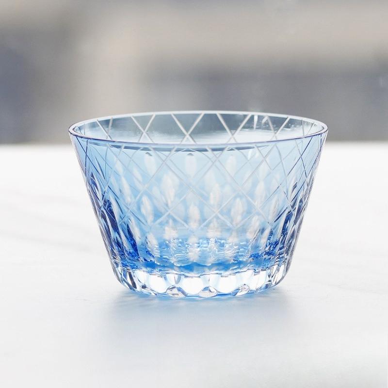 

Japanese hand-carved starlight hand holding milk coffee latte cup household glass 220ml 200-400ml