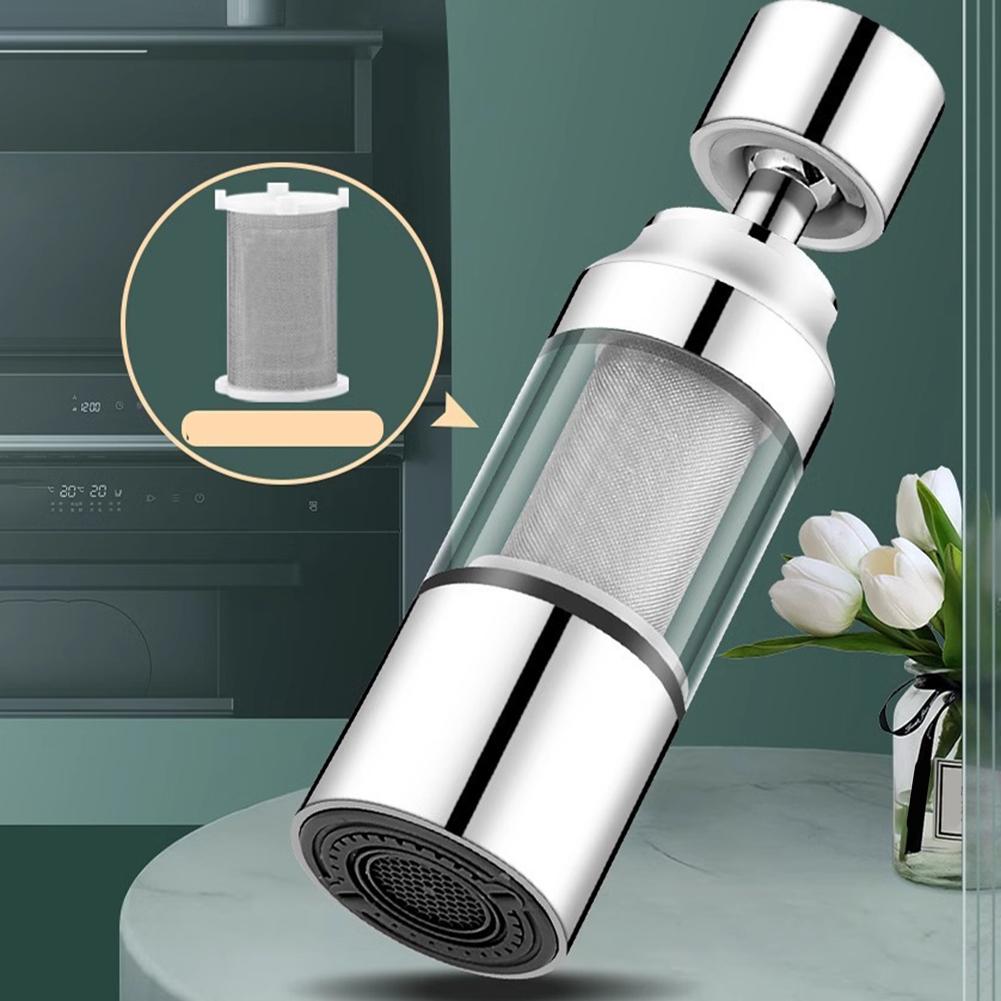 Kitchen Pipeline Filter Water Purifier Tap Water Household Splash Water Extender Bathroom Water Filter Accessories 11.2*3.2cm