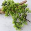 Artificial Pine Cypress 1Pc Plastic Fake Simulation Potted Plants Plant Bonsai Garden Home Office Decor