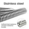 120/150/200CM Air Diesel Parking Heater Stainless Steel Exhaust Pipe Tube Steel Flexible For Gas Vent Hose Car Truck VAN