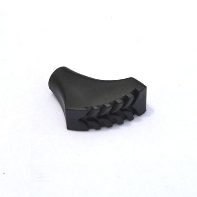 Round Head Cane Tip Cap, Anti-Slip Trekking Pole Foot Cover, Short Head Accessory, Big Foot Cane Cap