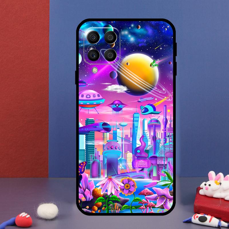 

Луна Звезды Космос Для Samsung Galaxy M31 M51 M33 M13 M23 M53 M15 M55 M14 M34 M54 M20 M30s M32 M52 Чехол для телефона Samsung M14