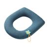 Closestool Pad Super Soft Wear Resistant Fabric Fade-resistant Toilet Seat Protective Mat for Home