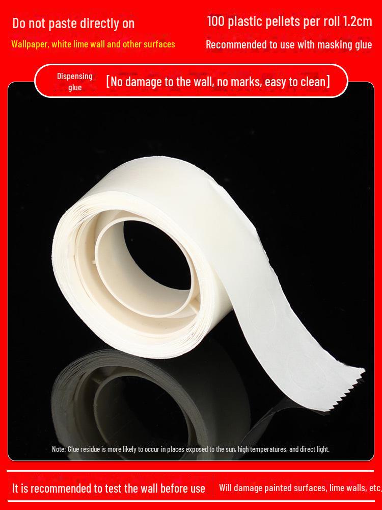 Wedding Props & Supplies: Masking Paper, Double-Sided Tape, Traceless Adhesive Balloons, and More for Wedding Decoration