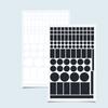 Light Dimming Stickers Light Blocking Stickers For Electronics Car Led Blackout Stickers Auto Interior Accessories
